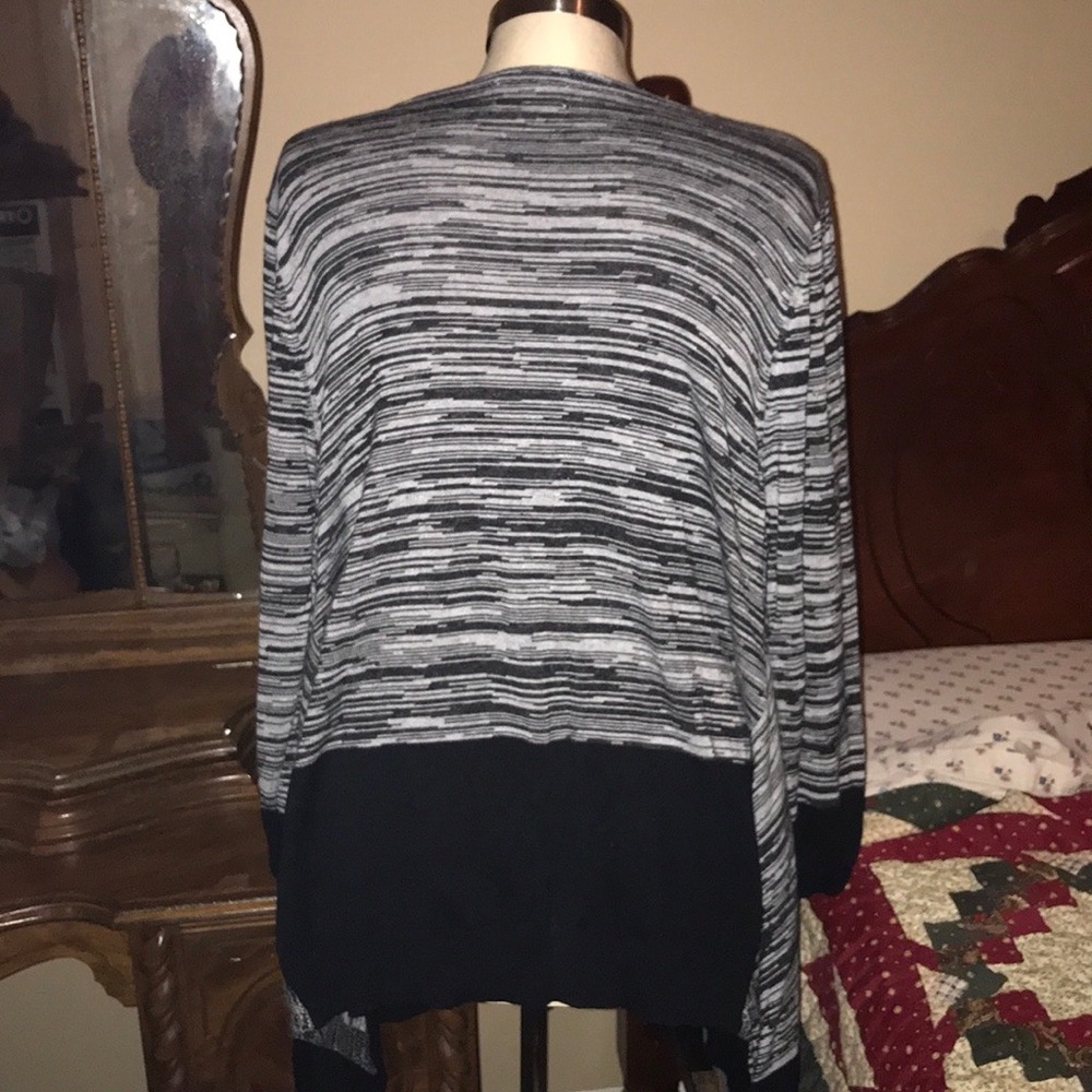 Black And White Sweater